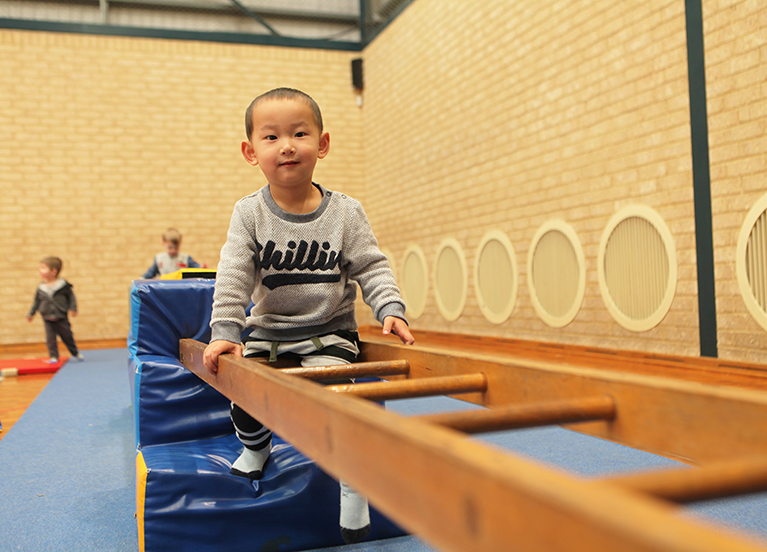Toddler gym available at City of Stirling Leisure Centres
