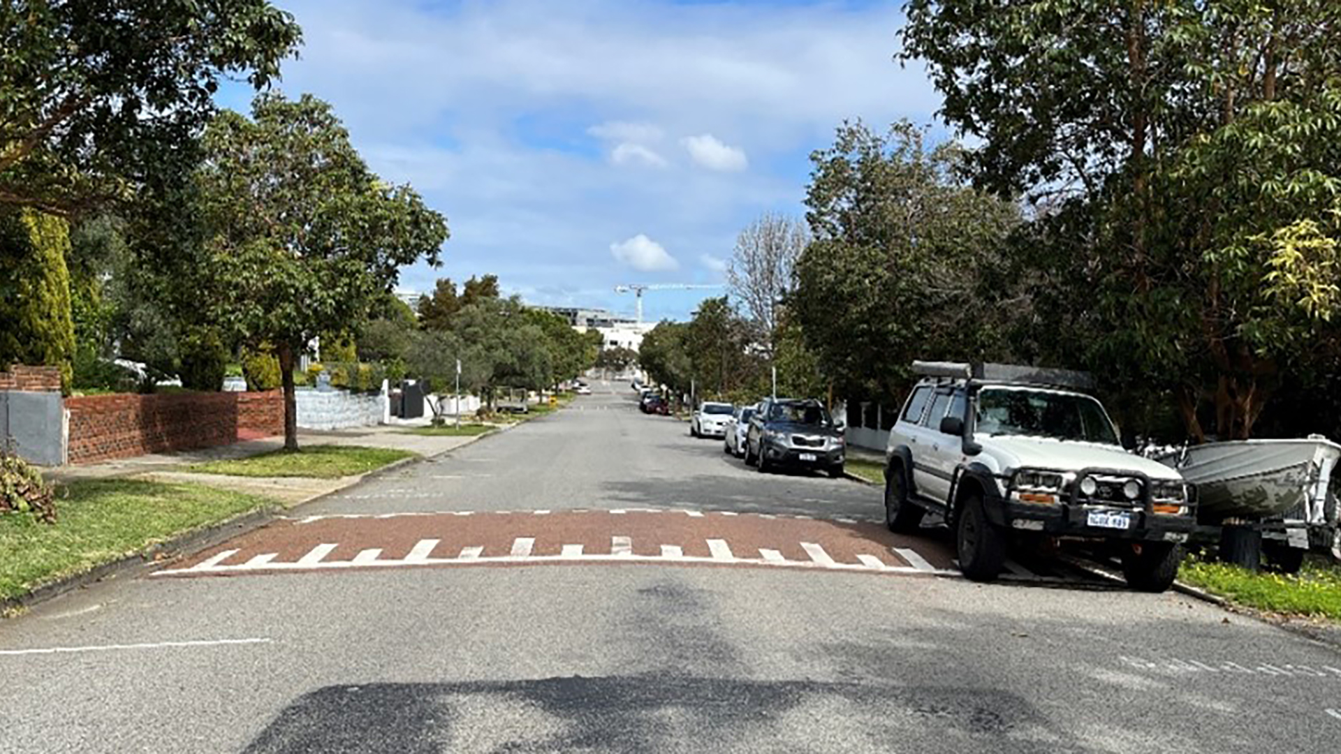 Midblock Speed Plateau (Example from Town of Vic Park)