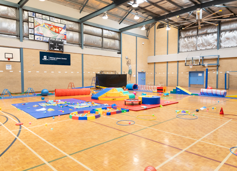Toddler gym available at City of Stirling Leisure Centres