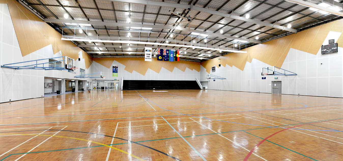 Major stadium at Stirling Leisure Centres - Herb Graham Recreation Centre - Mirrabooka