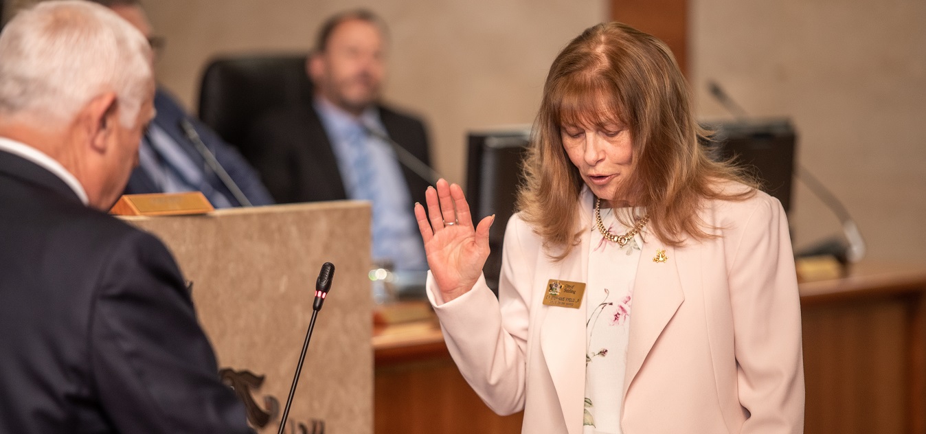 Councillor Stephanie Proud, elected as the new Deputy Mayor, 2021 - 2023