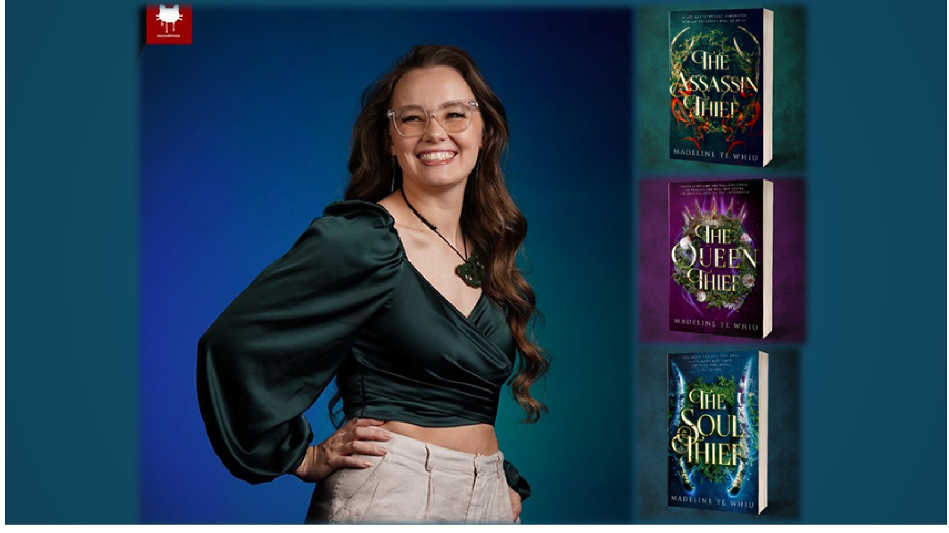 Meet fantasy author Madeline Te Whiu at Stirling Libraries