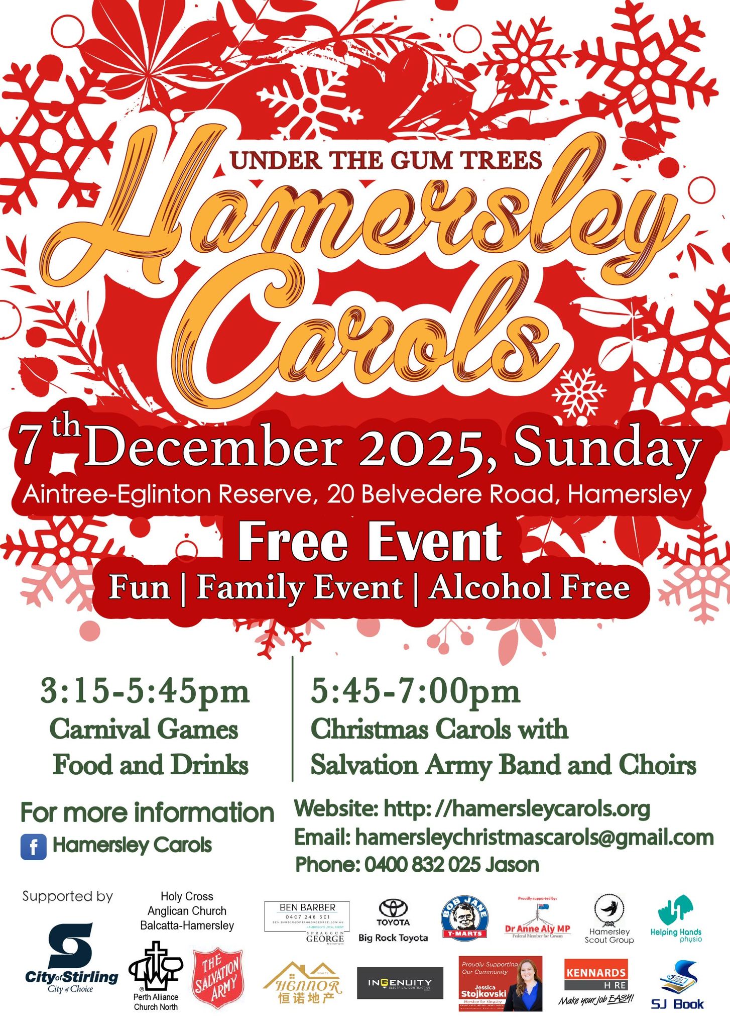 Hamersley Carols Under the Gum Trees 2025