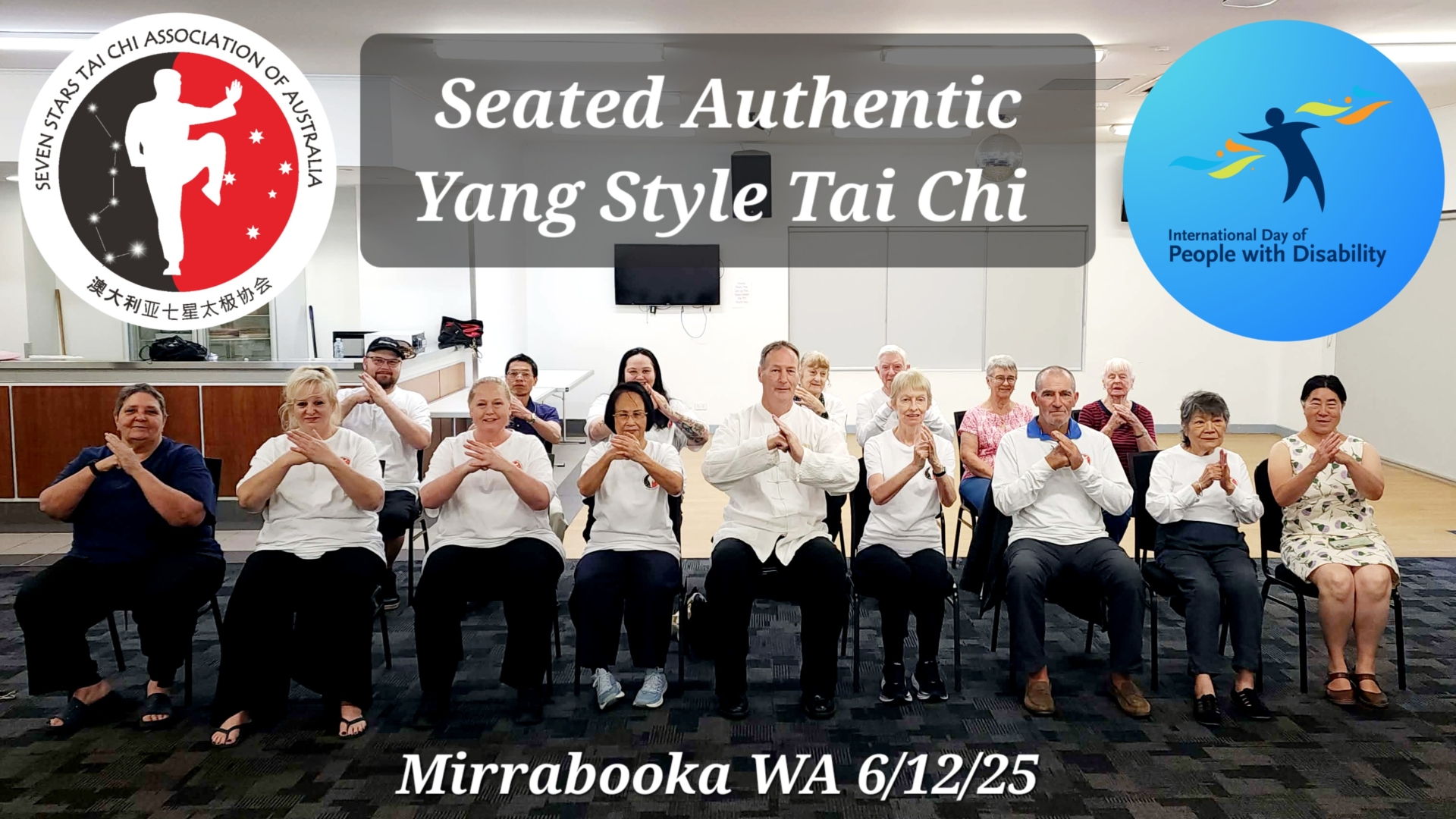 Seated Tai Chi Saturdays@Mirrabooka