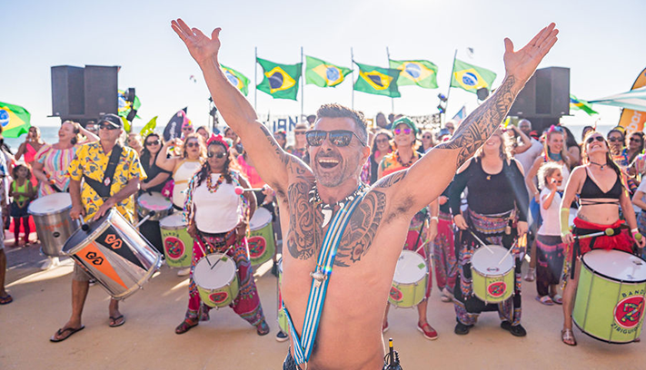 The Brazilian Beach Carnaval returns for its seventh year on Saturday 7 March.
