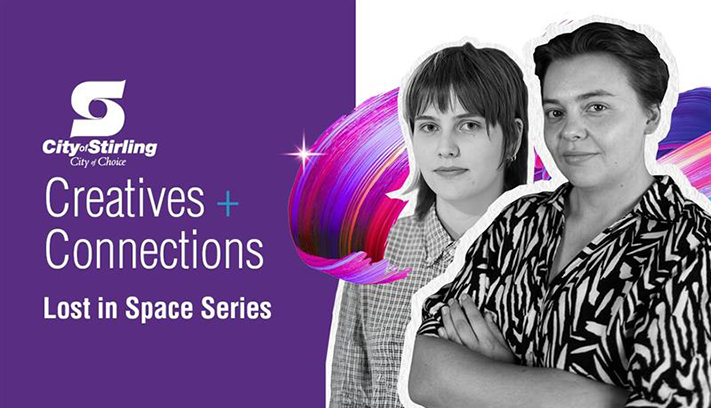 Artist Makaela Rowe-Fox and curator Rebecca Riggs-Bennett kick off Lost in Space.