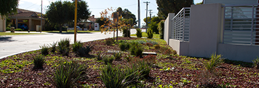 A residential verge