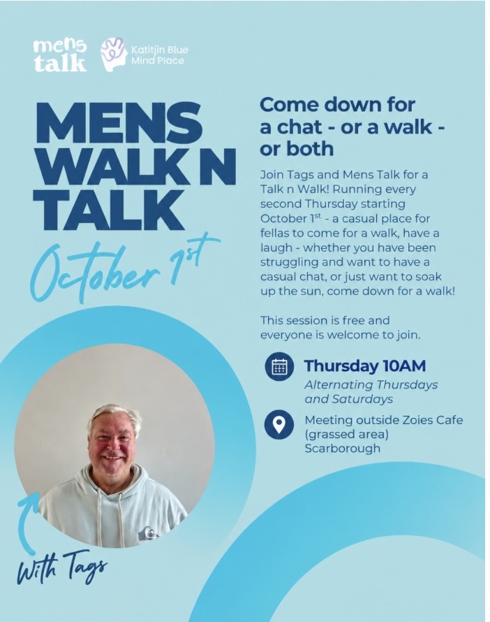 Mens walk n talk 
