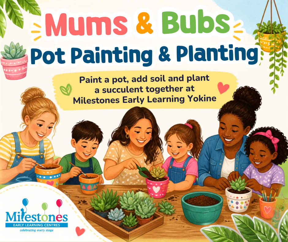Mums & Bubs: Pot Painting & Planting