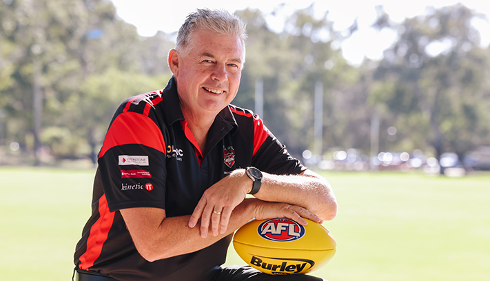 Starkick initiative founder Rob Geersen, the 2024 Community Citizen of the Year winner.