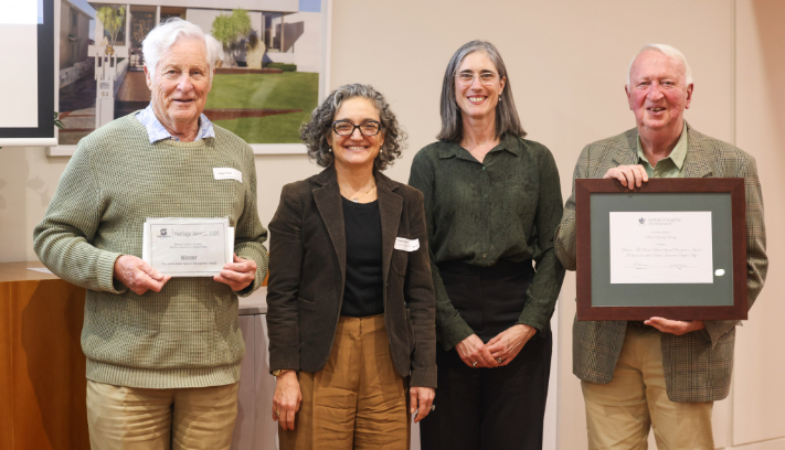 The winners of the 2026 Barrie Baker Special Recognition Award.