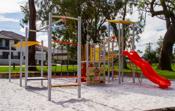 New playground in Karrinyup.