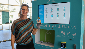 Live more sustainably with new zero-waste refill station