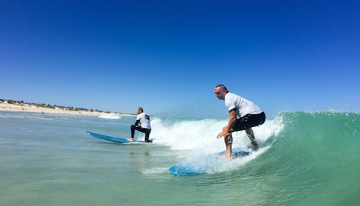 Surfing lessons