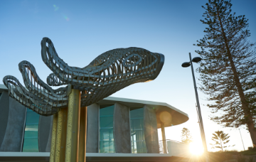 Scarborough Public Art Trail – vibrant coastal artworks and sculptures along Perth’s beachside promenade, perfect for scenic walks and cultural exploration.