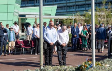 Members of Perth's Jewish community
