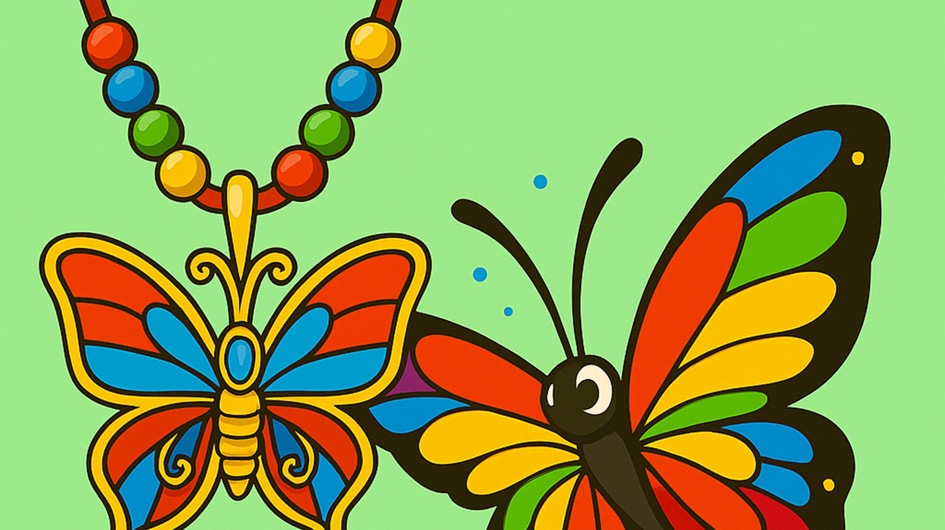 July School Holidays: Butterfly Necklaces - Stirling Libraries