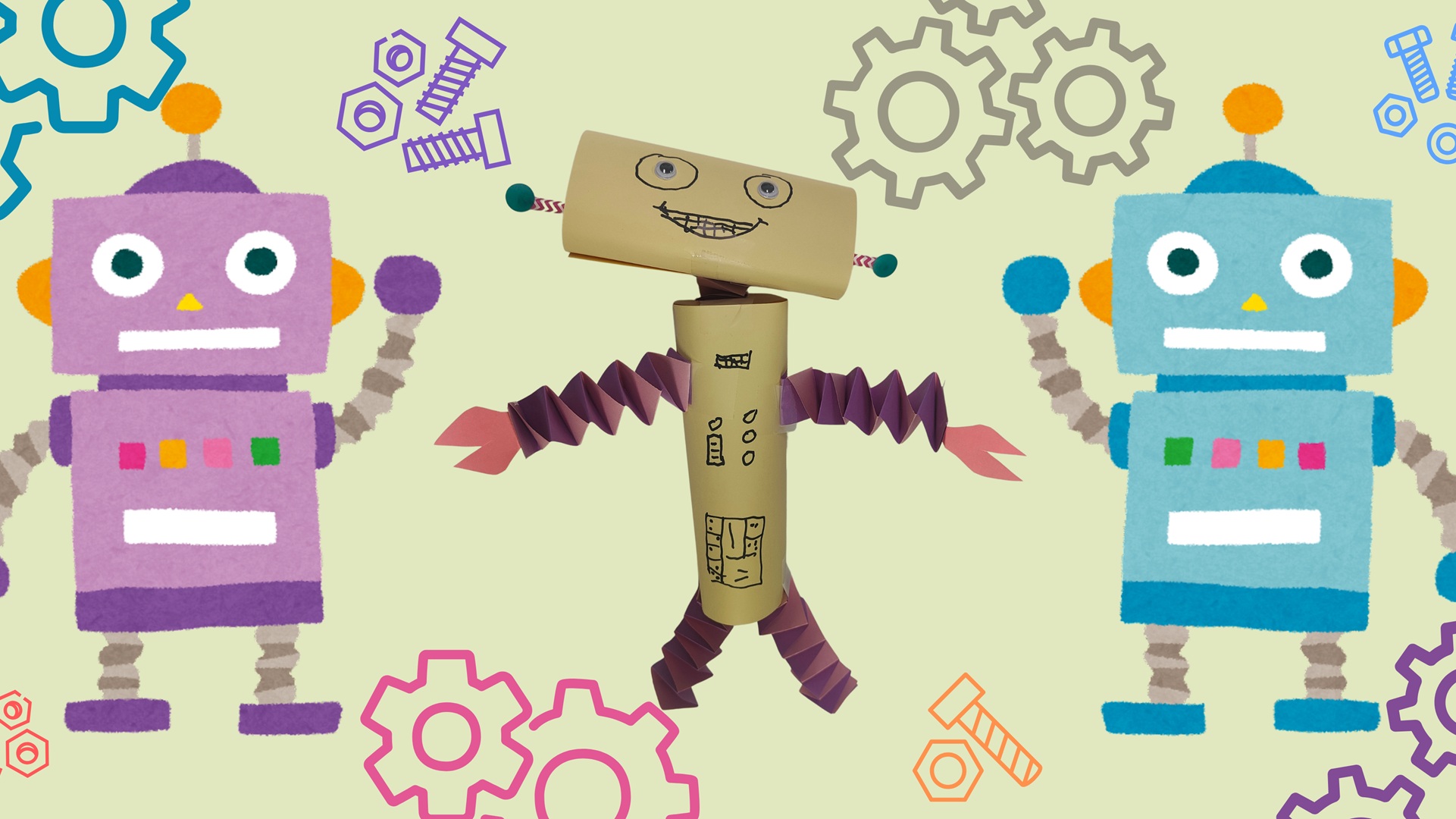 October School Holidays: Paper Robot Craft Stirling Libraries - Dianella