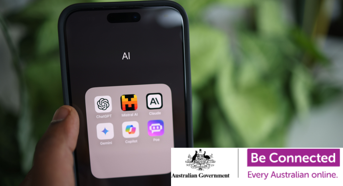 Be Connected - Beginners Guide to AI - Stirling Libraries - Mirrabooka