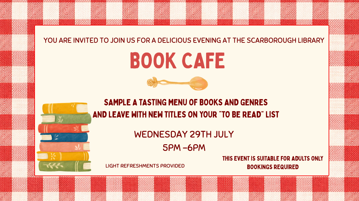 Book Tasting - Stirling Libraries - Scarborough