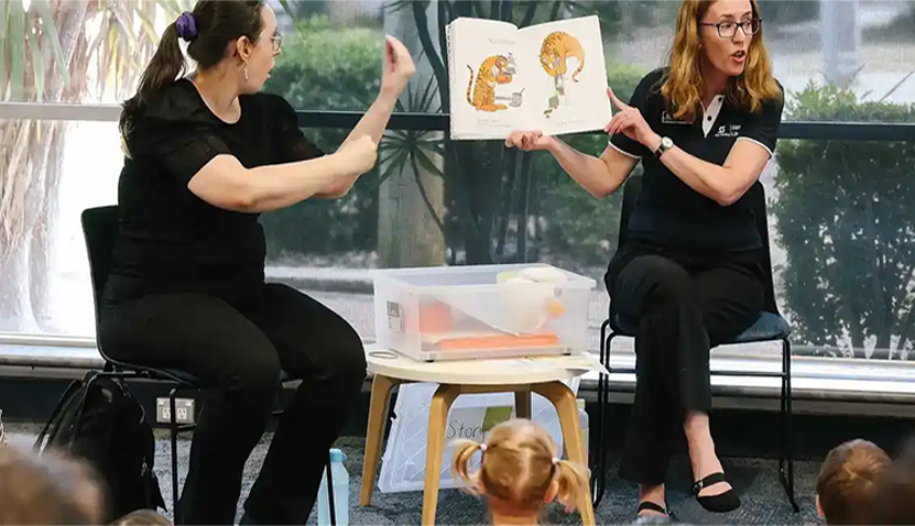 Auslan Story Time @ Stirling Libraries - Osborne - Term 2