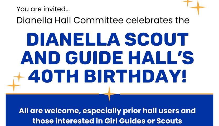 Dianella Scout & Guide Hall 40th Birthday!