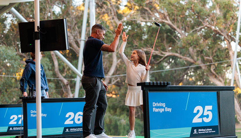 Living Actively: Free hour at the Driving Range – Hamersley Public Golf Course