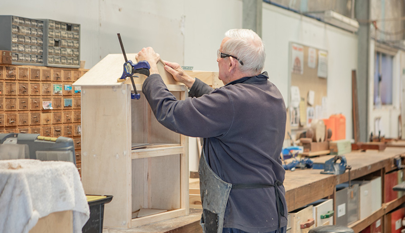 Living Together: Stirling Community Men’s Shed Tour
