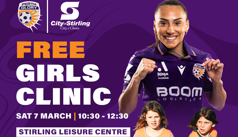 Girls Football Clinic – Perth Glory Community Clinic