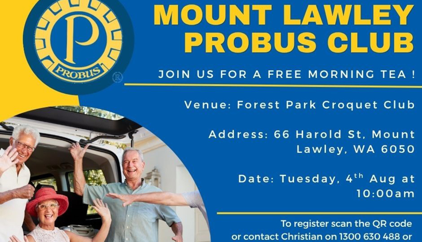 Mount Lawley Probus Club Meeting