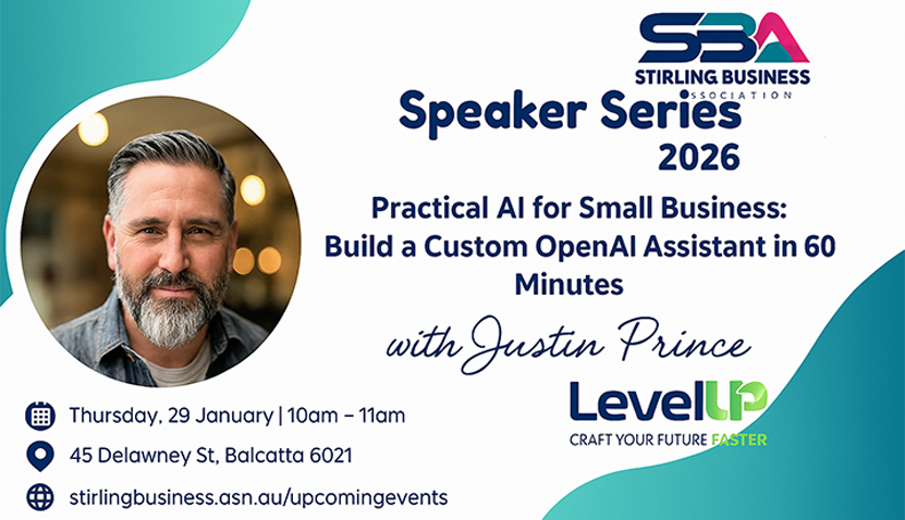 Stirling Business Association - Speaker Series Event 