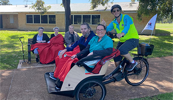 Community Trishaw Rides at Yokine Regional Open Space