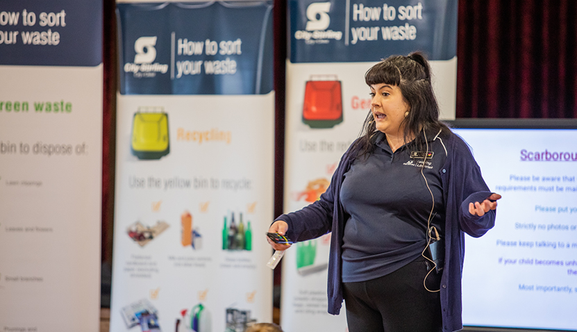 Living Waste-wise: Waste sorting workshop 