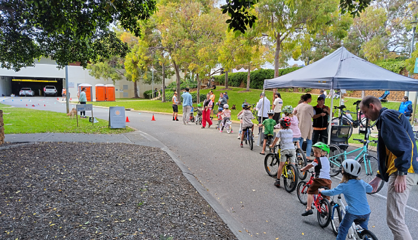 Bike Obstacle Course and Bike Mechanic Workshops