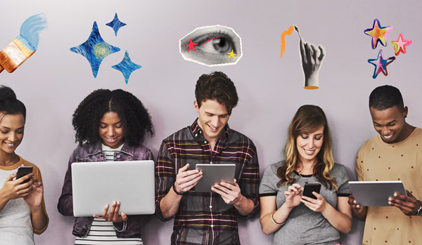 Be Connected - Creating Art Online