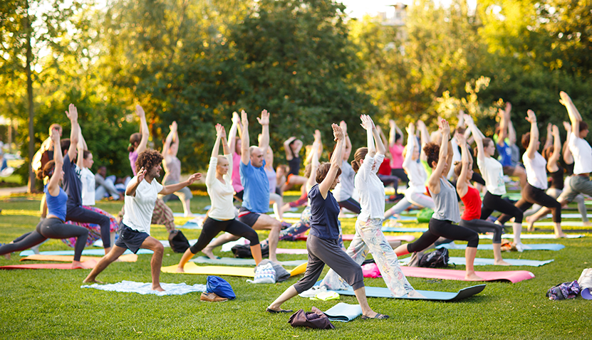 Living actively: Free yoga