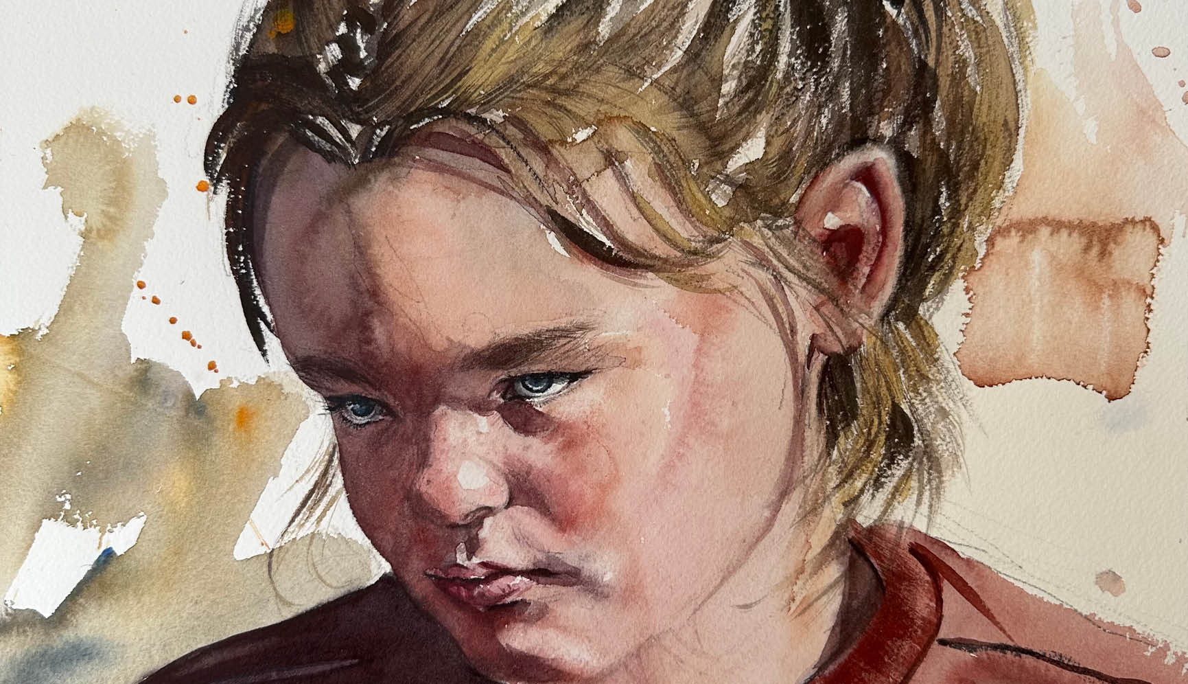 Introduction to Watercolour Portrait Painting with Sheree Dohnt
