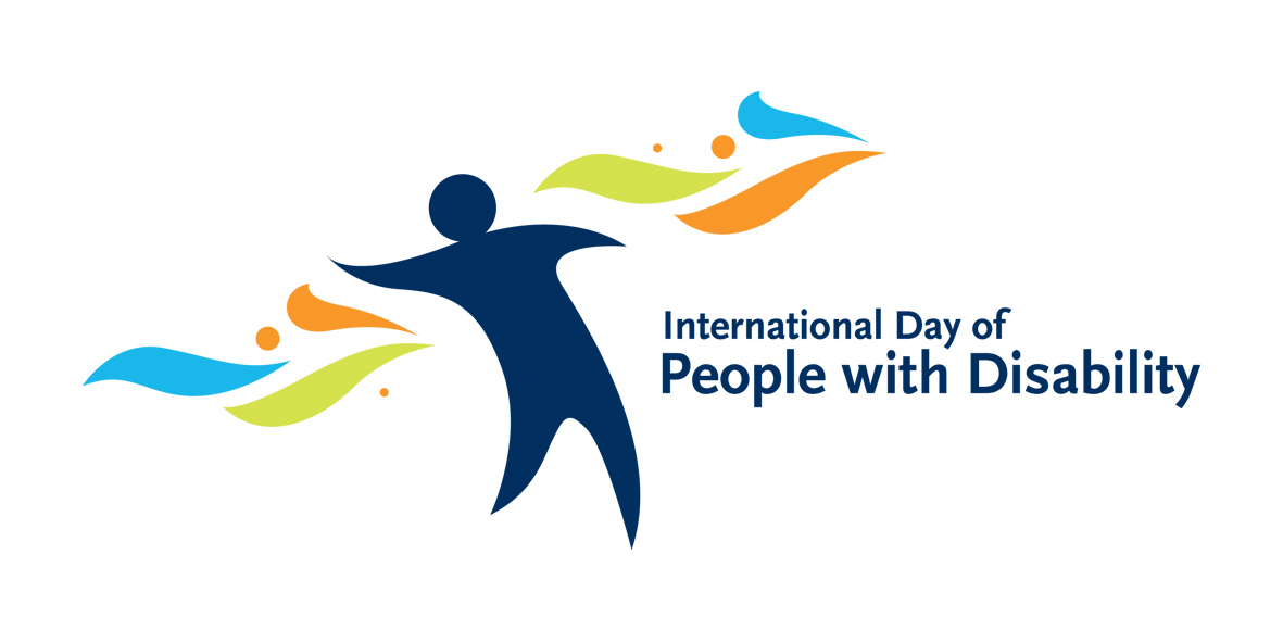 Image of the International Day of People with Disability logo.