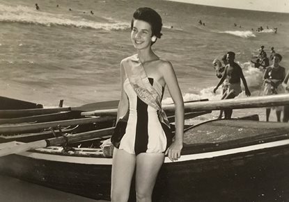 The award-winning photo of Margaret Taylor